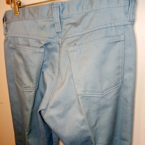 Vintage Sears Jeans Joint 70’s Bell Bottoms Light Denim Size 34 Medium‎ - Picture 13 of 16